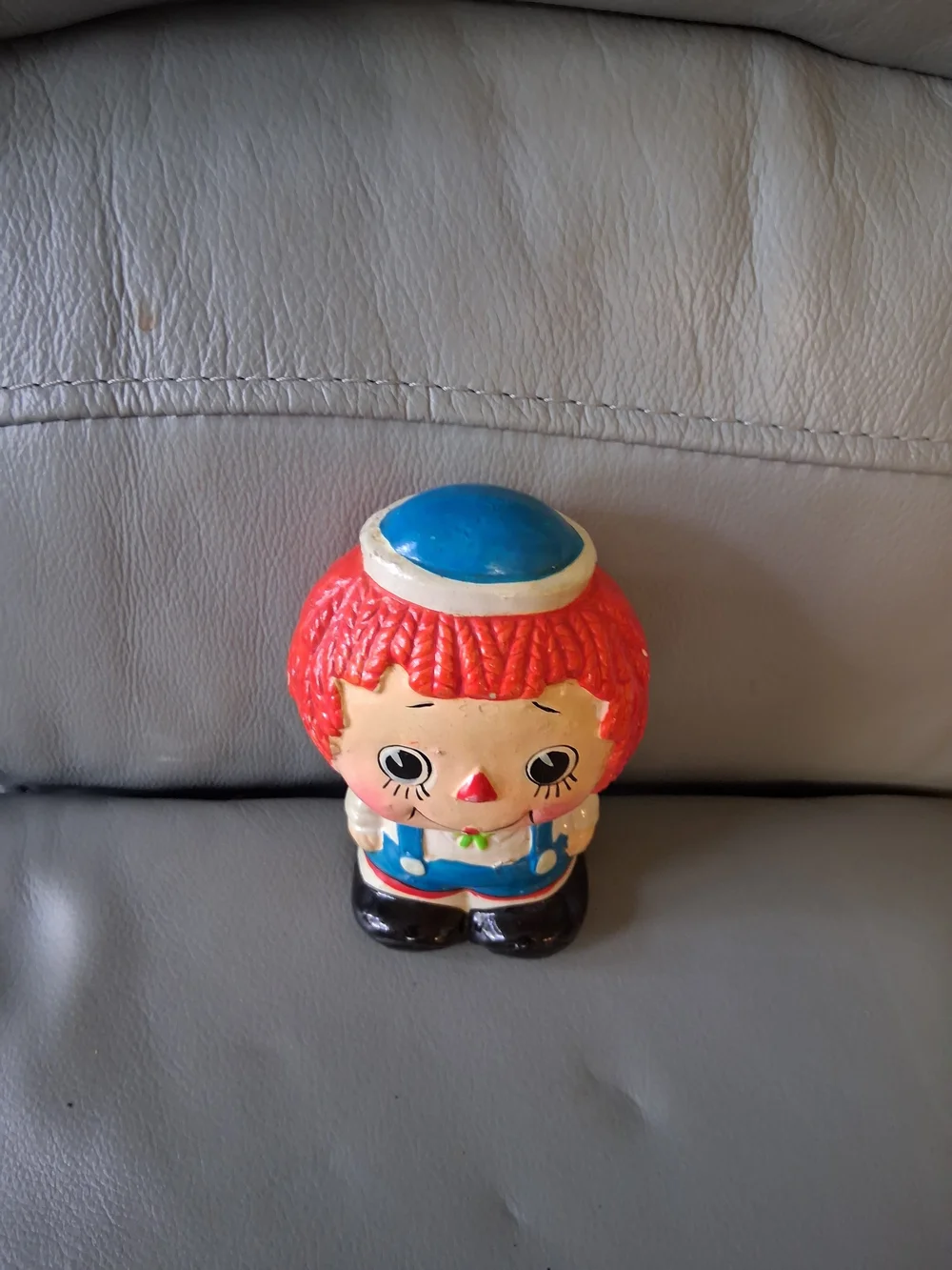 Vintage Raggedy Andy Coin Bank